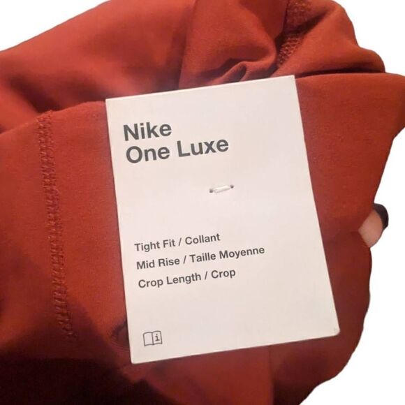 Nike One Luxe Dri Fit Women's Athletic Tight Yoga Workout Leggings Size 2X NWT - Picture 5 of 7
